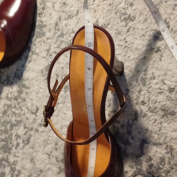 Etienne Aigner vintage leather slingback heels 10 N - Picture 16 of 17